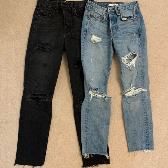 2 PAIRS of GRLFRND Jeans - Picture 1 of 3
